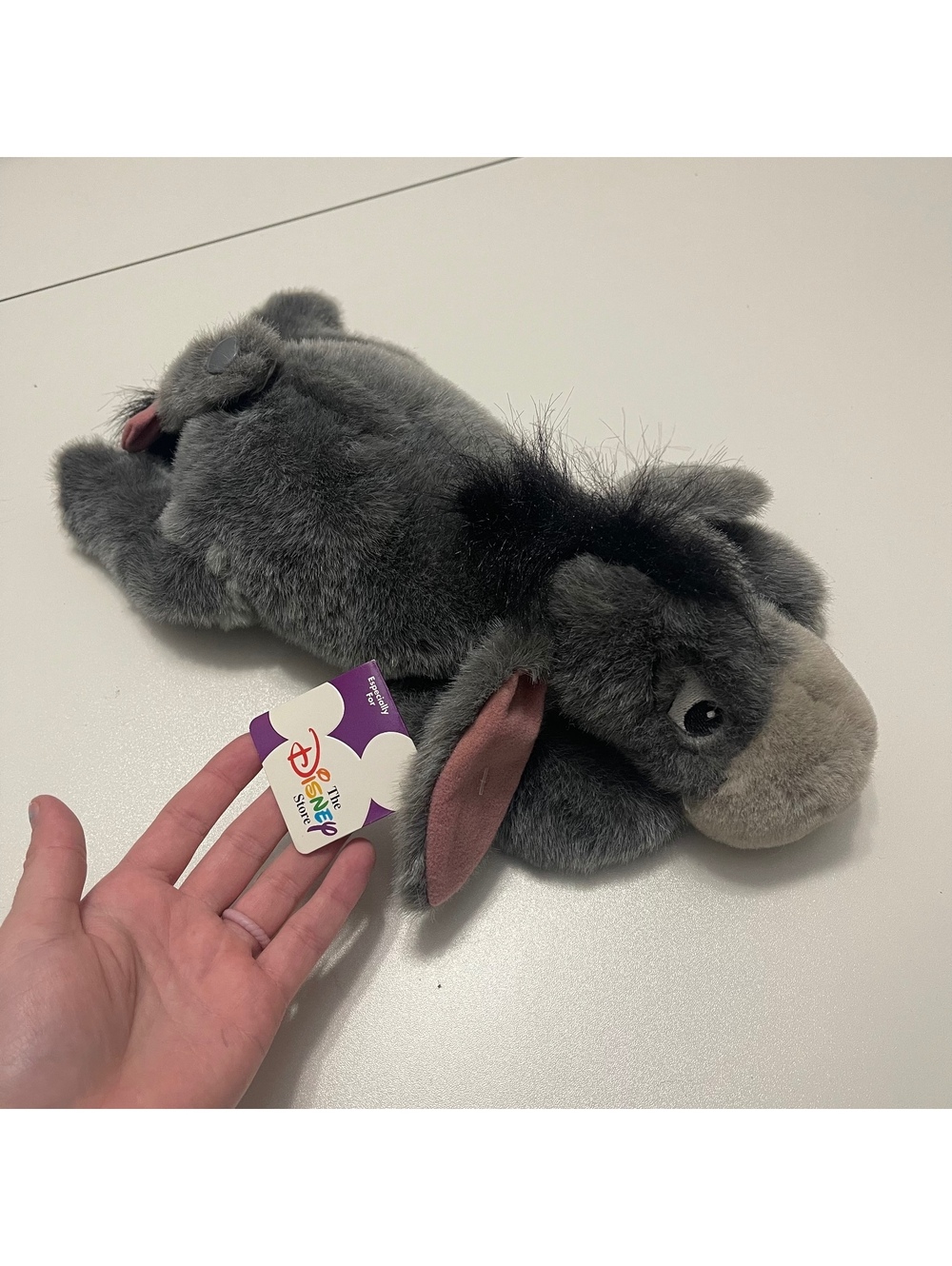 Vintage The Disney Store Winnie The Pooh Eeyore 14" Stuffed Animal Plush Toy